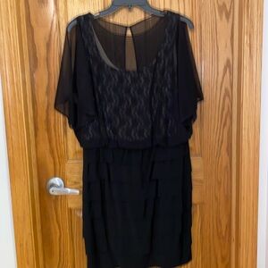 Wedding guest dress (hits right below knee)